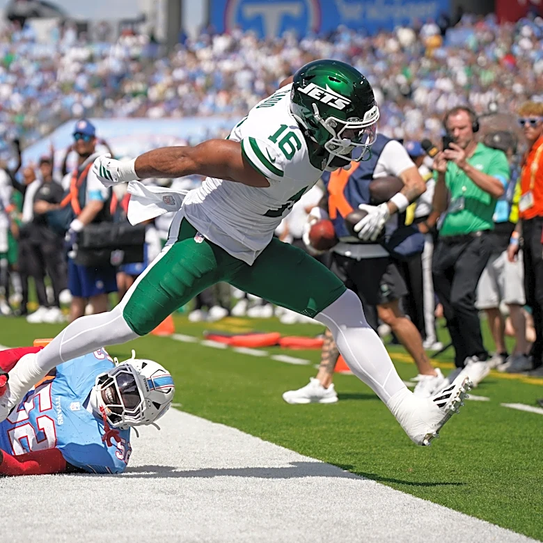 Jets teammates rave about Kenyon Sadiq after 'dream' game vs. Titans