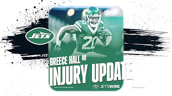 Injury update for Jets RB Breece Hall