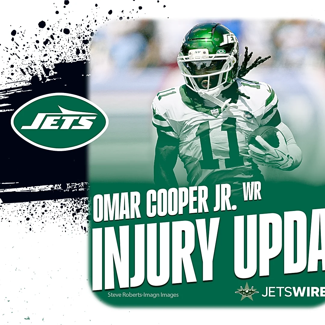 Aaron Glenn provides positive injury update on WR Omar Cooper Jr.