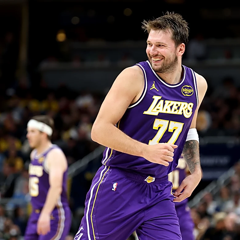Luka Doncic described the Lakers as 'happy'