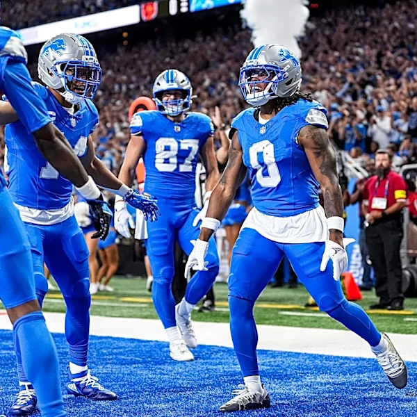 Detroit Lions RB Jahmyr Gibbs ranked No. 9 on NFL Top 100 Players
