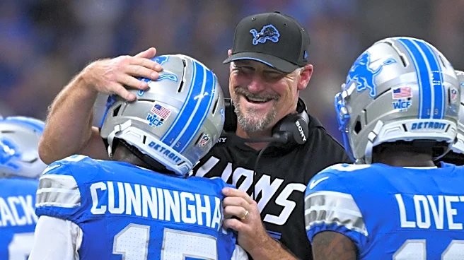 Dan Campbell postgame after Lions' NFL preseason win vs. Colts