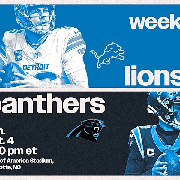 Lions vs Panthers live updates: Score, highlights, predictions, analysis