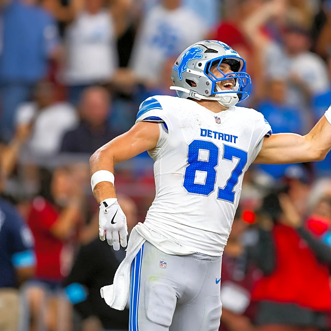 Detroit Lions TE Sam LaPorta comments on contract negotiations