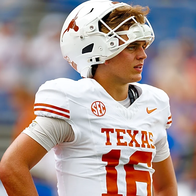 Arch Manning's changed demeanor on full display in Monday presser