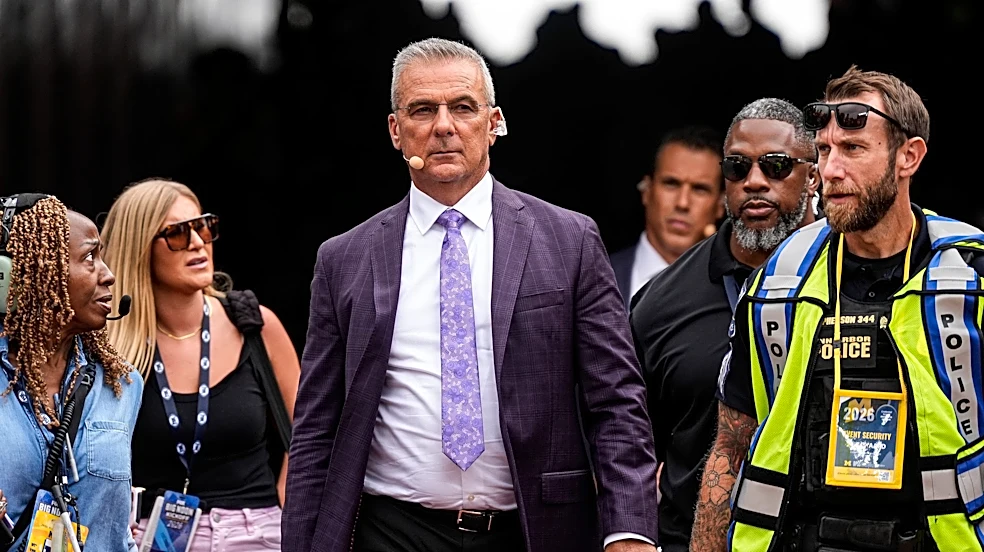 Is Texas coach Steve Sarkisian's job in trouble? Urban Meyer weighs in