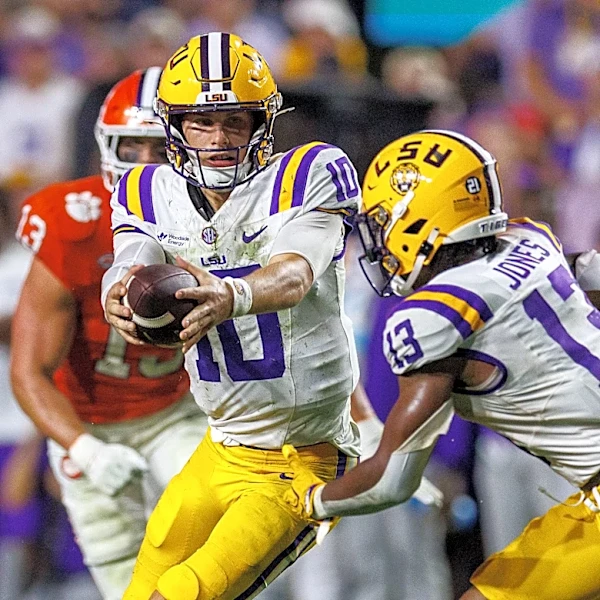 PFF grades for every LSU football transfer that played vs Clemson