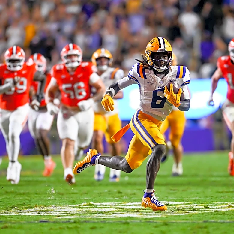 LSU football's national championship odds jump after Clemson blowout