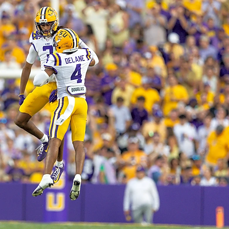 Former LSU football corner records interception in NFL debut