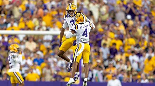 Former LSU football corner records interception in NFL debut
