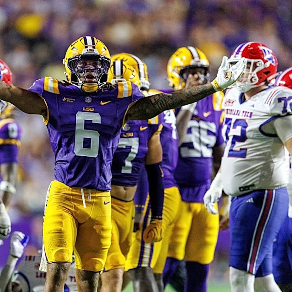 LSU football's TJ Dottery leads all FBS linebackers in PFF grade