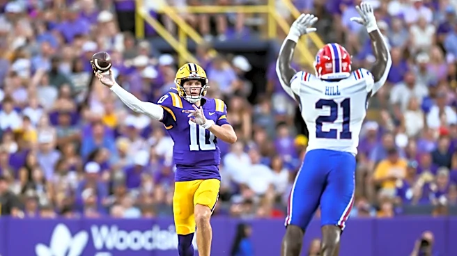 LSU football QB Sam Leavitt doubtful for LSU vs. Ole Miss