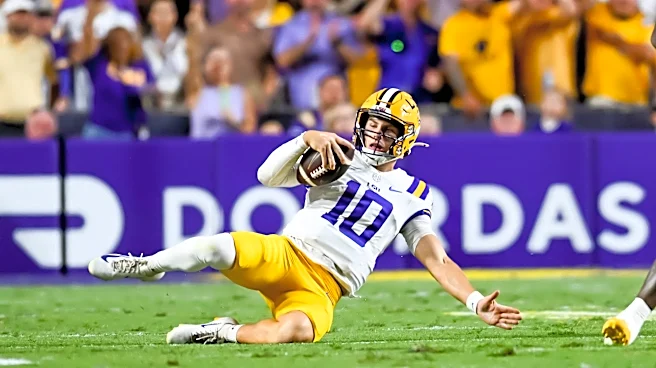 What Lane Kiffin said about LSU QB Sam Leavitt's injury