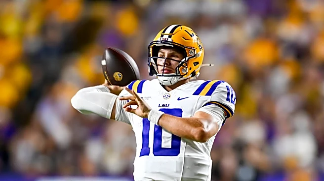 Where LSU football QB Sam Leavitt ranks in QBR ahead of Week 5