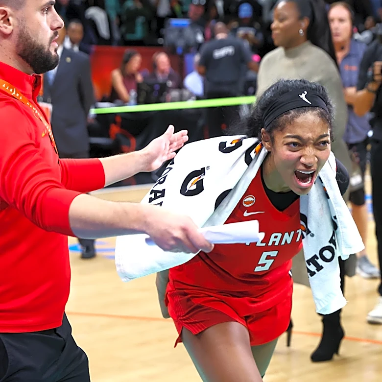 Here's how ex-LSU basketball star Angel Reese played in conference finals