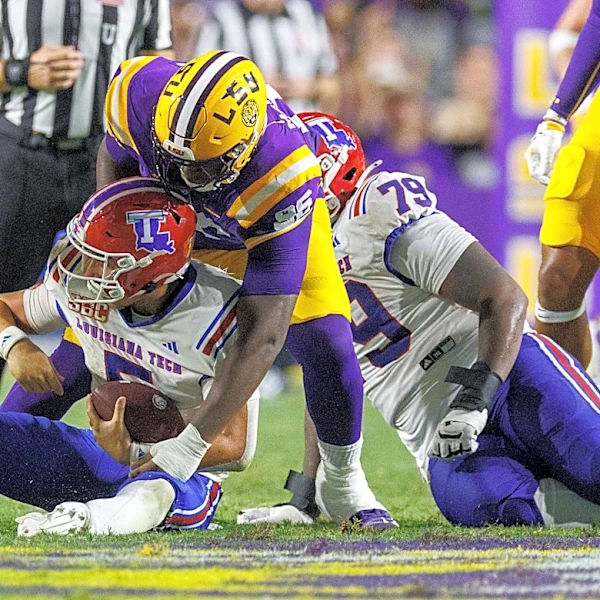Former 5-star Dominick McKinley giving LSU’s defensive line a lift