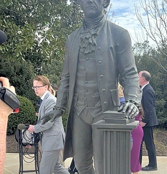 Bridges on Alexander Hamilton's rise from immigrant to founding father
