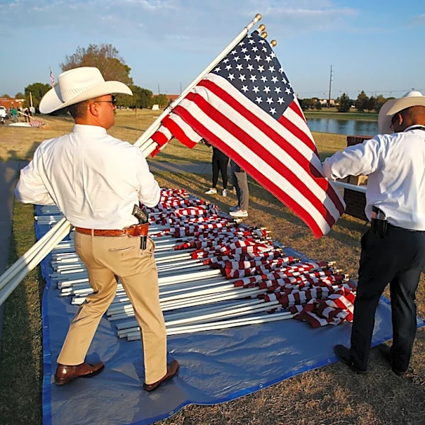 Prosperity Bank, city of Lubbock host American Tribute Flag Field