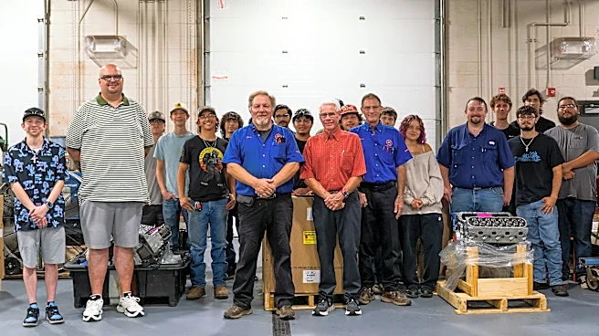 Scoggin-Dickey donates engines to South Plains College automotive program