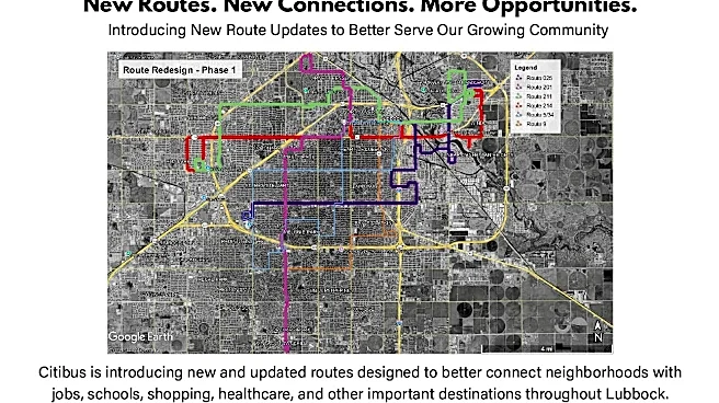 Citibus adds new route, changes to help Lubbock stay connected