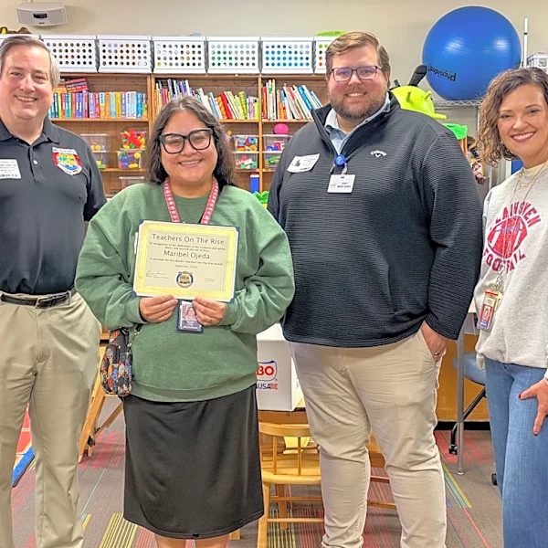 United, Mrs Baird's announce September Teachers On The Rise winners