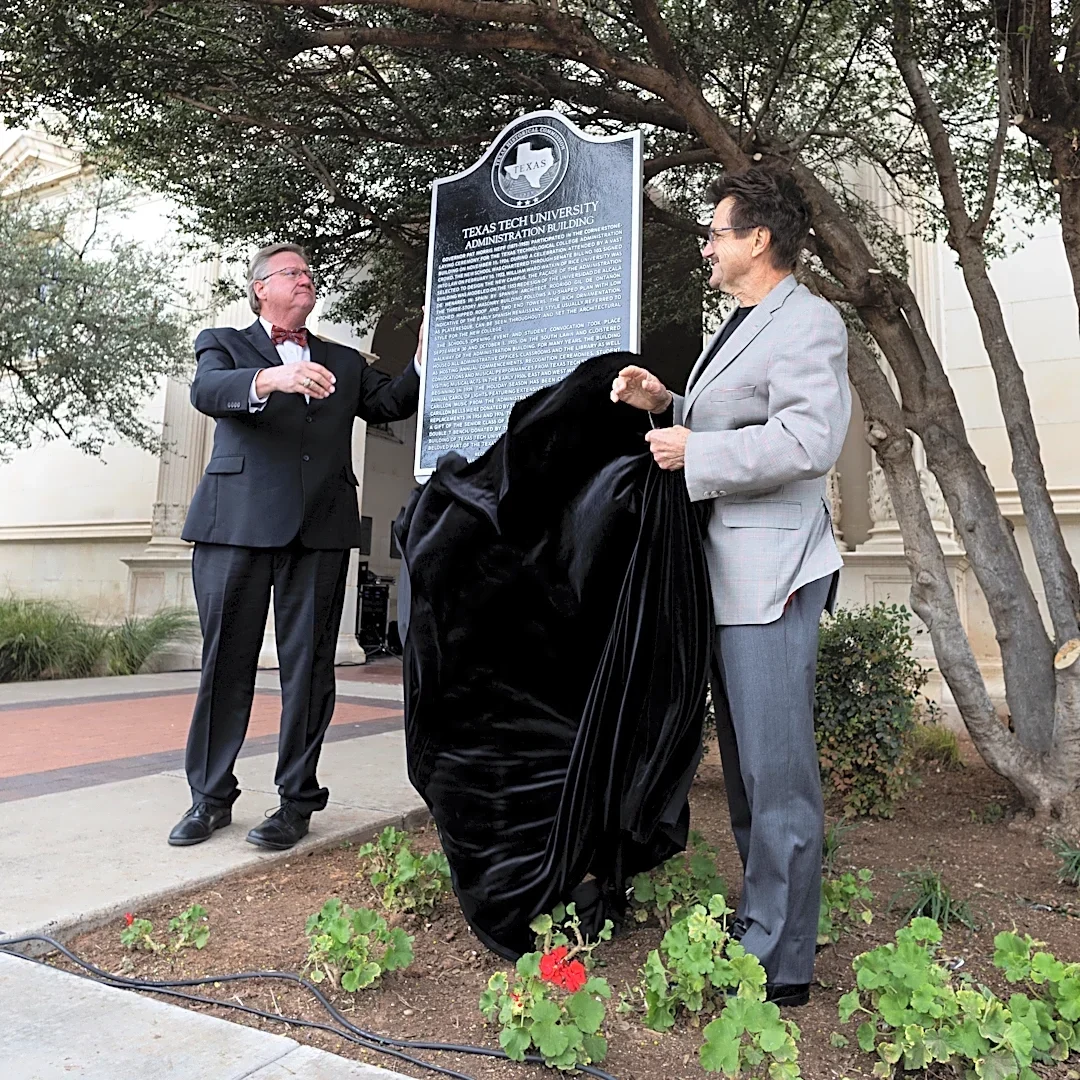 Iconic Texas Tech Administration Building gets state historical marker