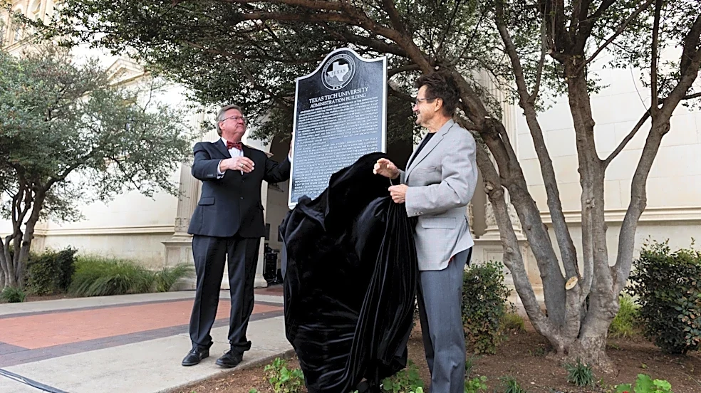 Iconic Texas Tech Administration Building gets state historical marker