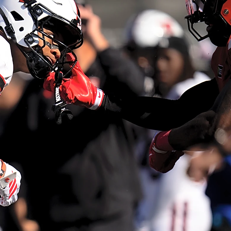How far did Texas Tech football fall in national rankings after first loss?