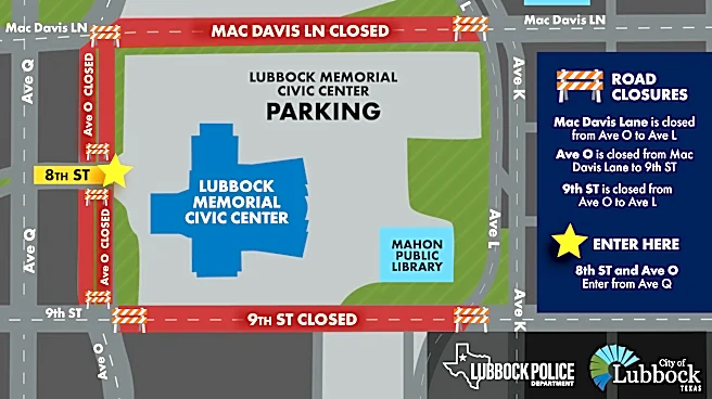 City of Lubbock announces closures, traffic changes for Trump visit