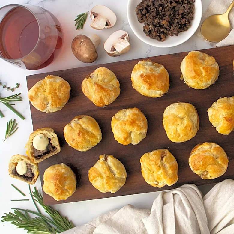 The Ultimate Two-Bite Beef Wellington Appetizer