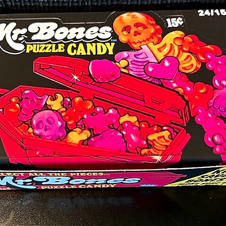 What Happened To Mr. Bones Puzzle Candy From The '70s?
