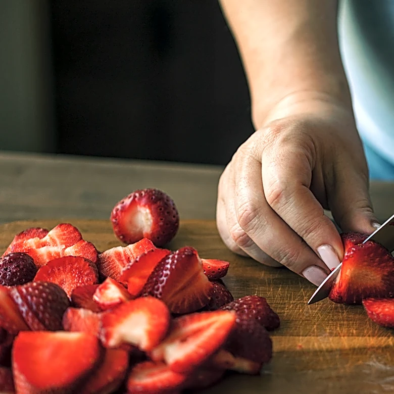 Ditch The Knife: A Fork Removes Strawberry Stems While Wasting Less Fruit
