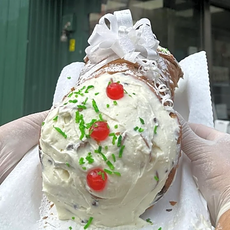 This Legendary Pastry Shop's Cannoli Are Almost Comically Huge