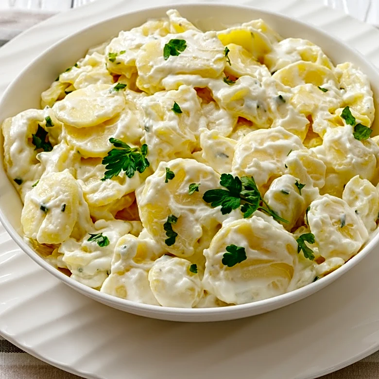 Sick Of Your Usual Potato Salad? Drizzle On This Crunchy Chinese Condiment