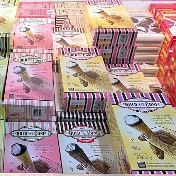 Trader Joe's Customers Say These Mini Ice Cream Cones Are One Of Its Best Frozen Items