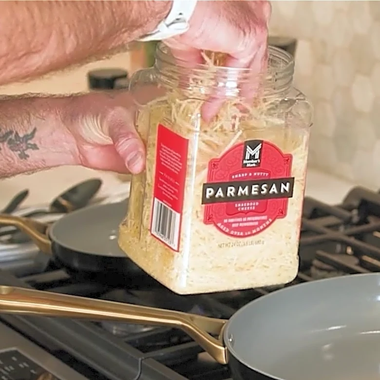 Who Likely Makes Sam's Club Shredded Parmesan Cheese?
