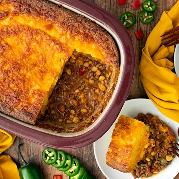 Cowboy Cornbread Casserole Recipe