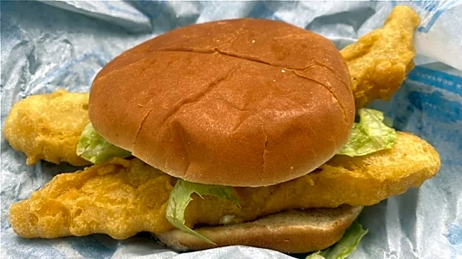 This Overlooked Seafood Chain Serves A Seriously Massive Fish Sandwich