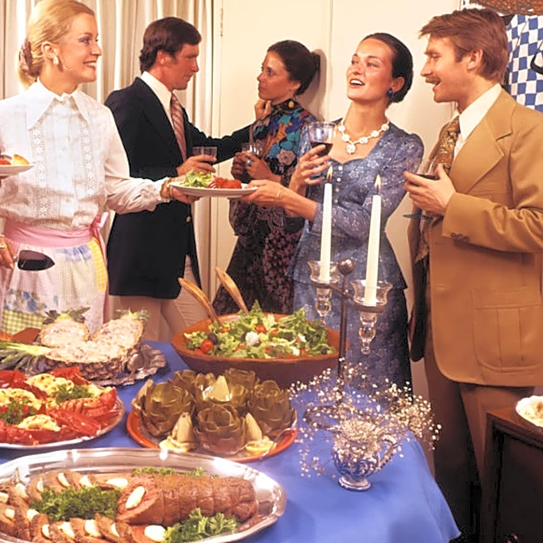 What Dinner Parties Were Like In The '70s