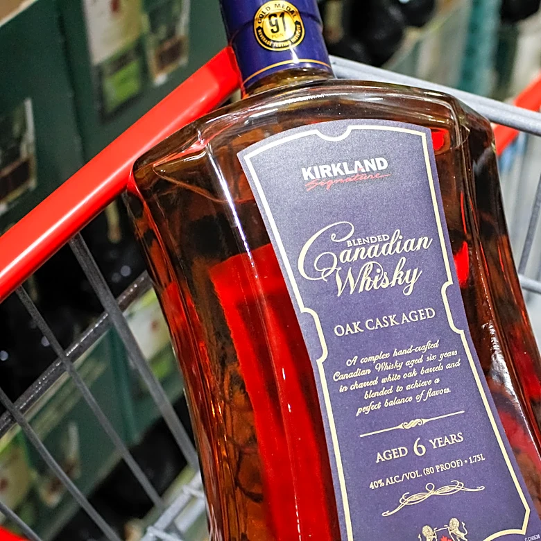 How Much Costco's Kirkland Signature Canadian Whisky Cost In 2021 Vs 2026
