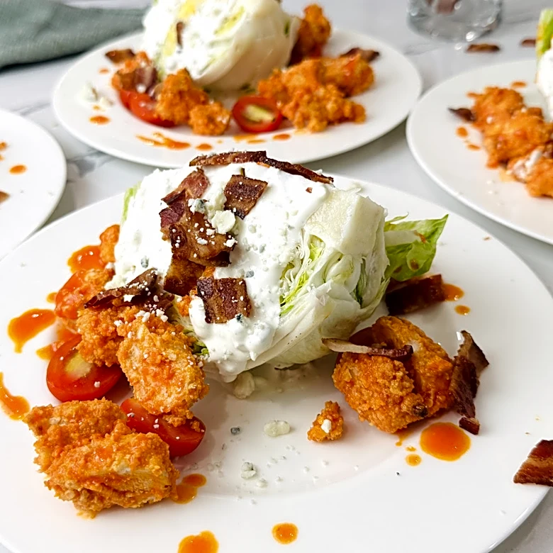 Buffalo Chicken Wedge Salad Recipe