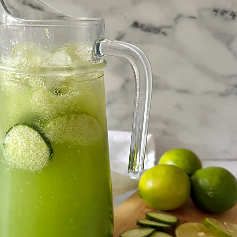 Sparkling Cucumber Limeade Recipe