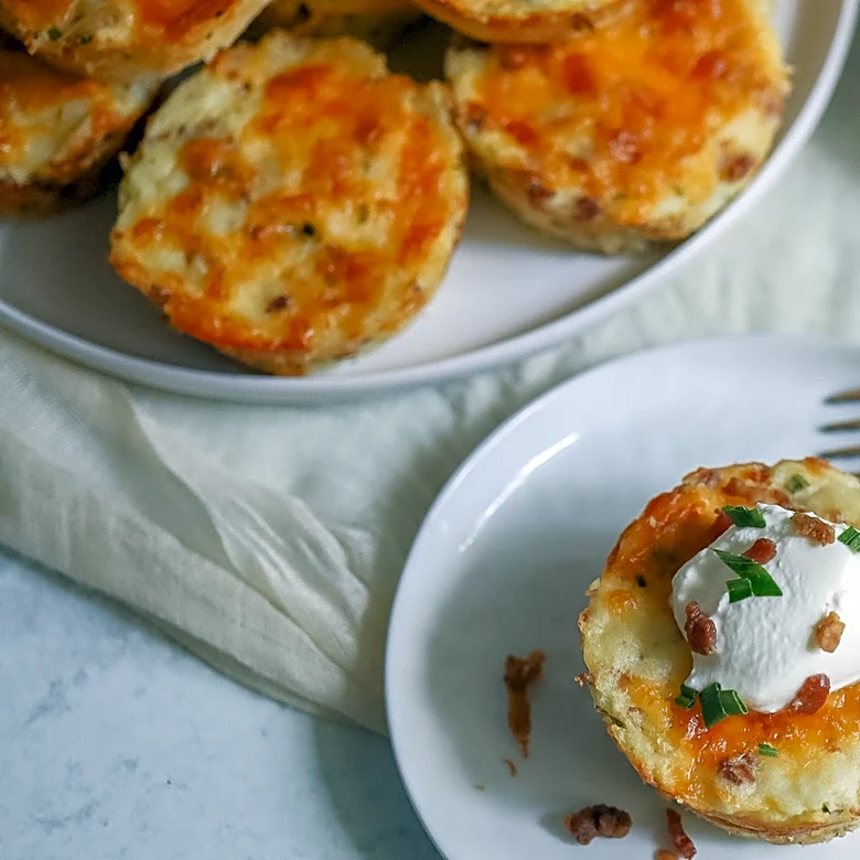 Loaded Mashed Potato Cups Recipe