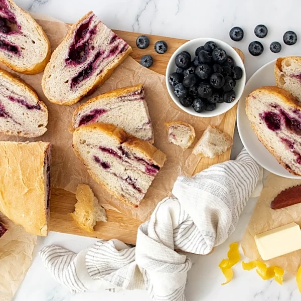 This Lemon Blueberry Bread Packs A Jammy Surprise Inside