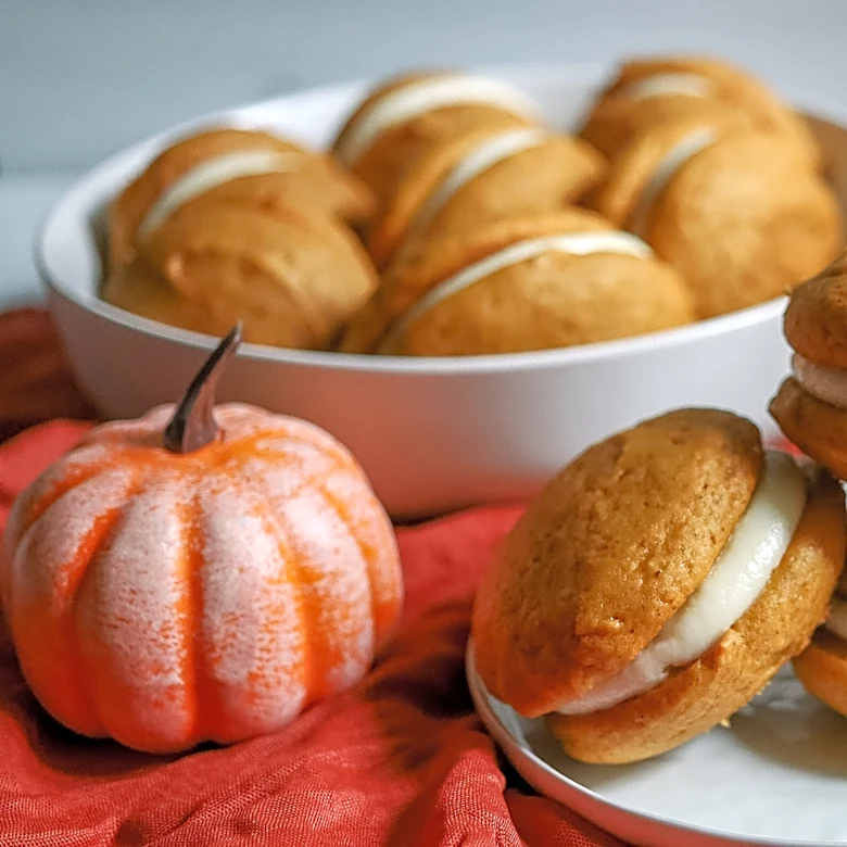 These Pumpkin Whoopie Pies Are The Perfect Fall Dessert