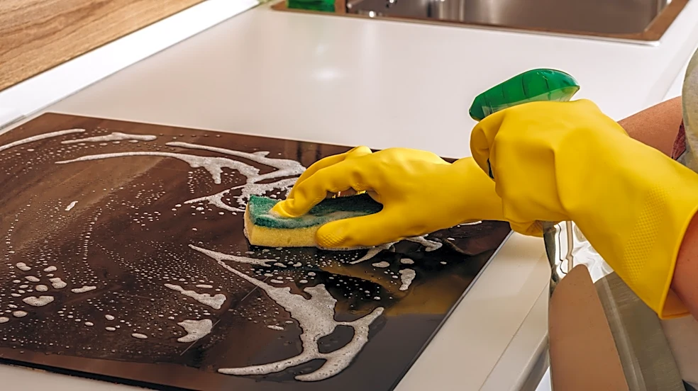 Is Glass Cleaner Safe To Use On An Induction Stovetop?