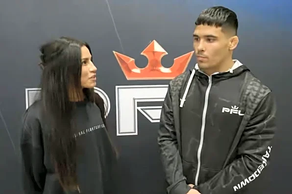 PFL Washington's Ernesto Rodriguez reacts to sudden main event bump