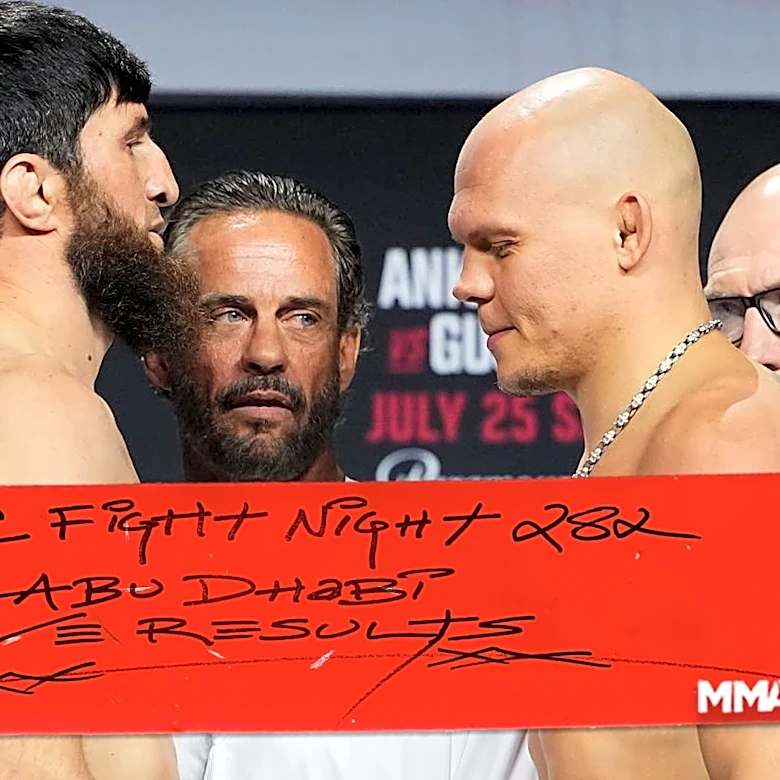 UFC Abu Dhabi live updates: Magomed Ankalaev vs. Bogdan Guskov results
