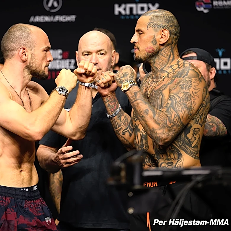 Video: UFC Belgrade full card faceoffs with Uros Medic vs. Daniel Rodriguez