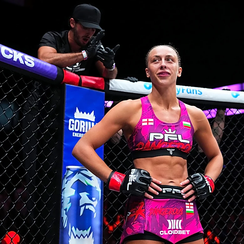 Dakota Ditcheva felt the emotions at PFL New York, but not ring rust